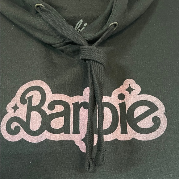 BLACK "BARBIE" HOODIE - Picture 6 of 7